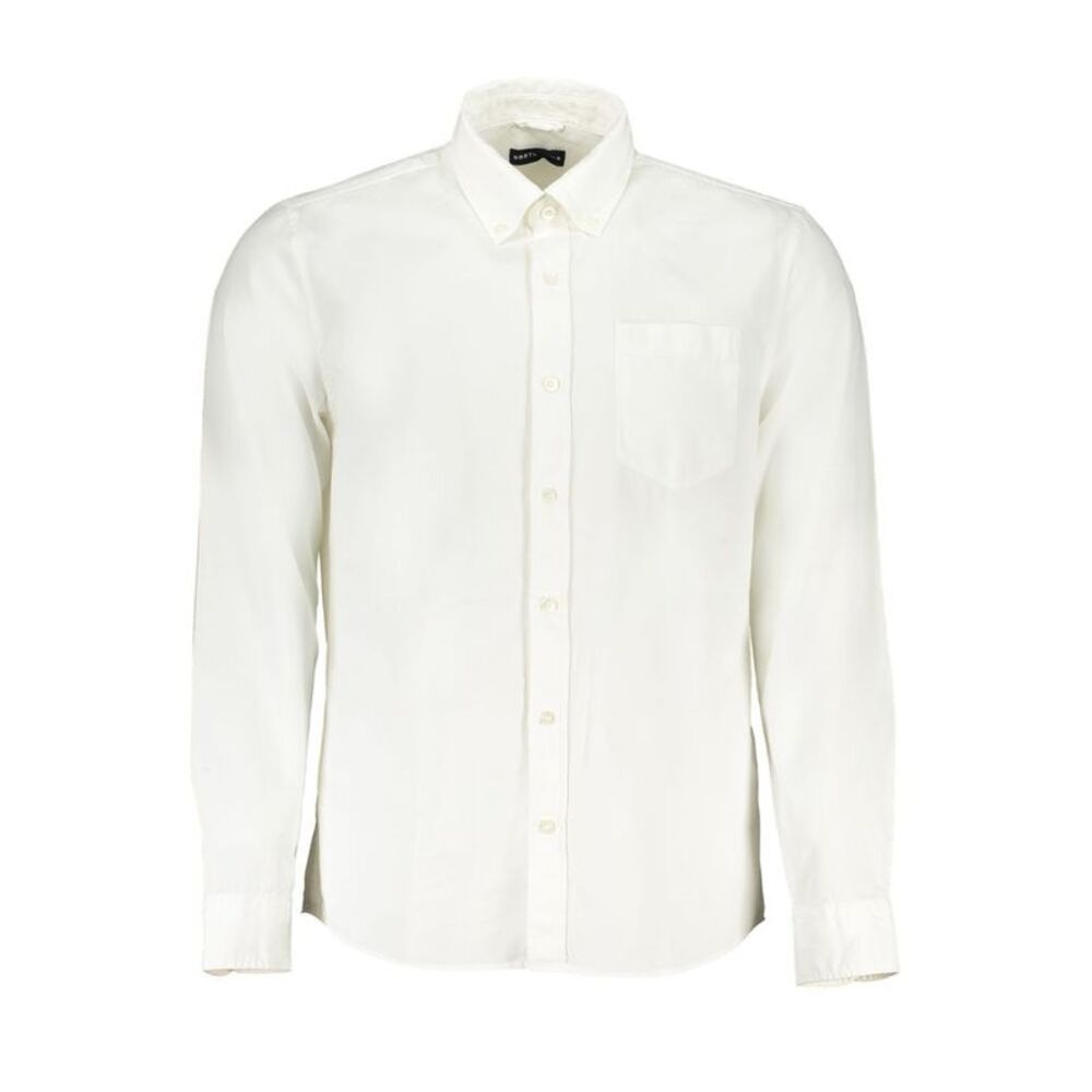 North Sails White Cotton Men Men's Shirt